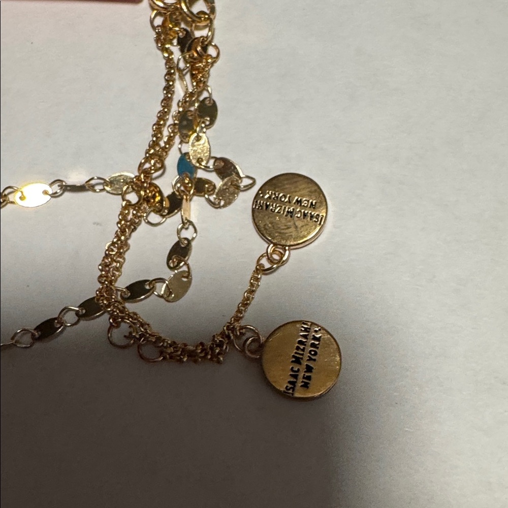 Isaac Mizrahi New York Black Flower Pendant Necklaces NWT (BR666:6) - Picture 6 of 6